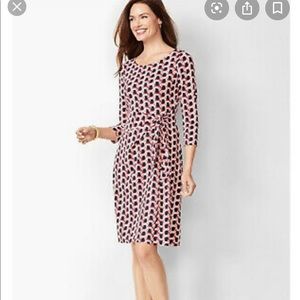 Talbots Geo-Print Sheath Dress